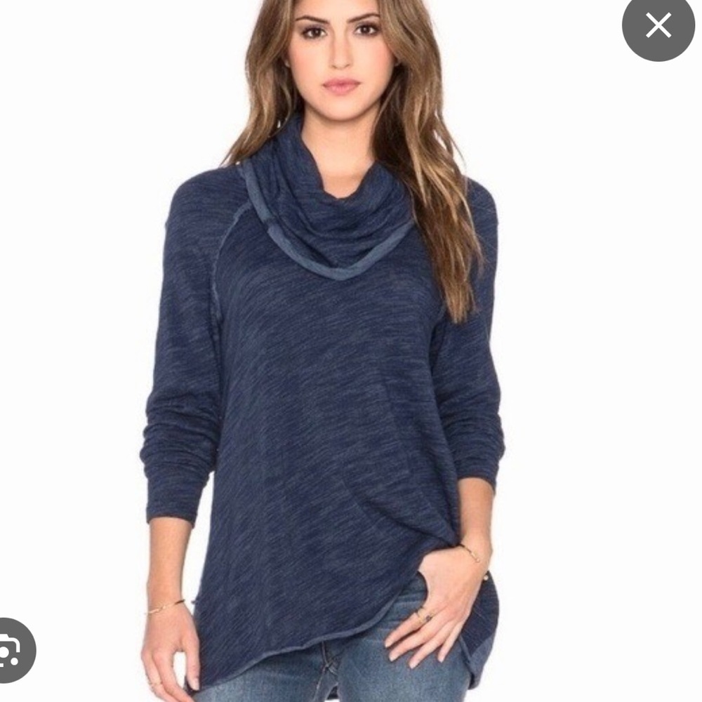 Free people beach cocoon cowl neck sweater